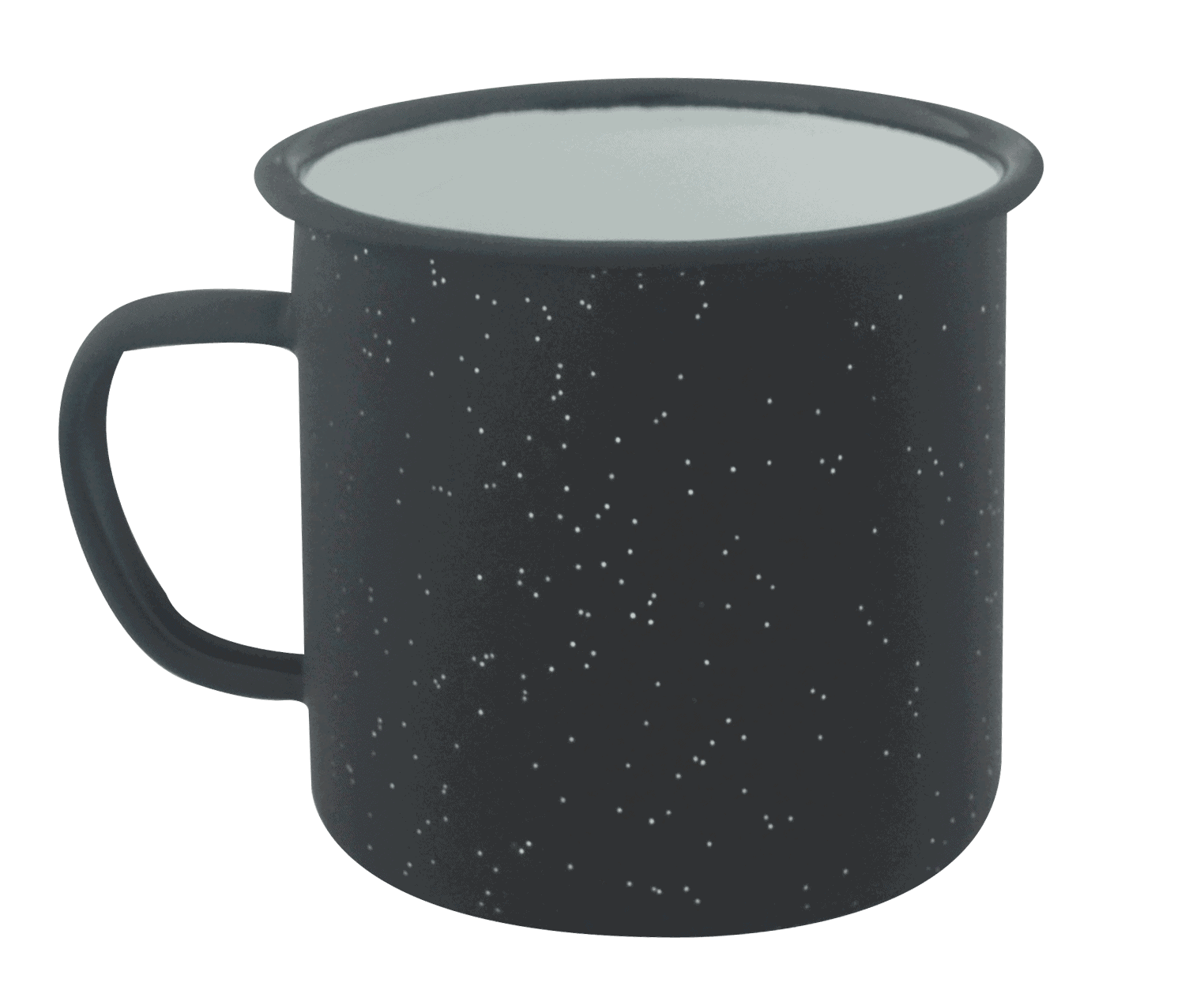 Taza Peltre Mágica Negra - 10 onzas - go Sublimación!